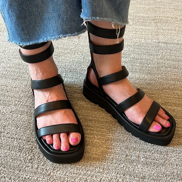 NWT Women's Gala Lift Caged Gladiator Sandals - Picture 11 of 11